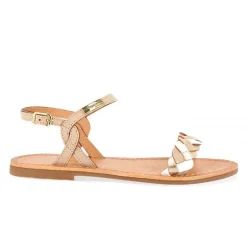 Sandale femme HORTENSE Nude en cuir