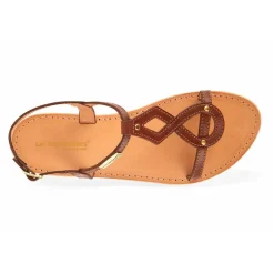 Sandale HAMSO tan - Marron en cuir