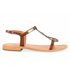 Sandale HAMSO tan - Marron en cuir