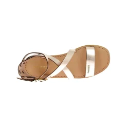 Sandales à talon femme HOCEAN or en cuir