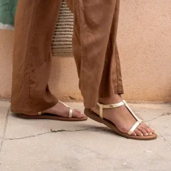 Sandales BULLE craie beige