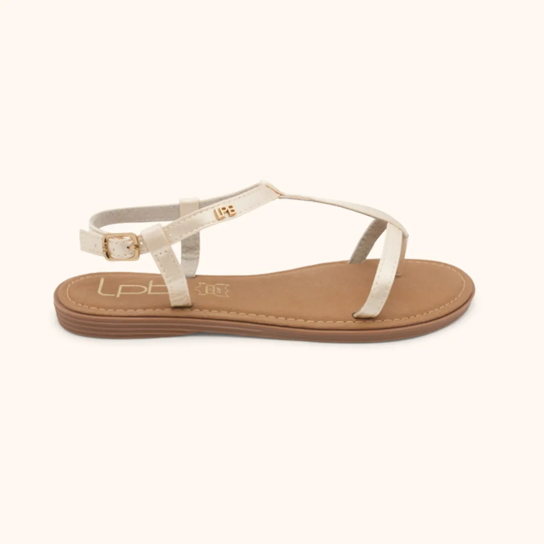 Sandales BULLE craie beige