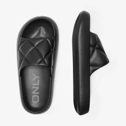 Sandales de bain femme noir