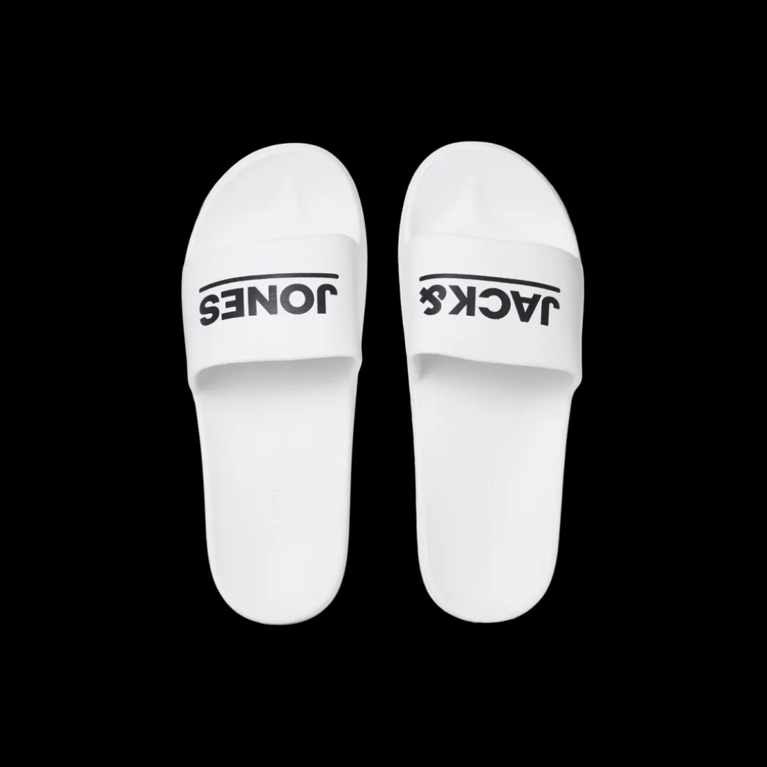 Sandales de bain homme blanc à enfiler synthétique Kris