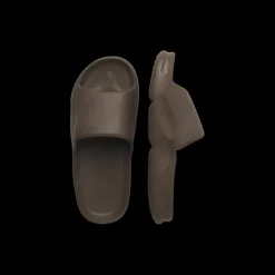 Sandales de bain homme marron synthétique Franz