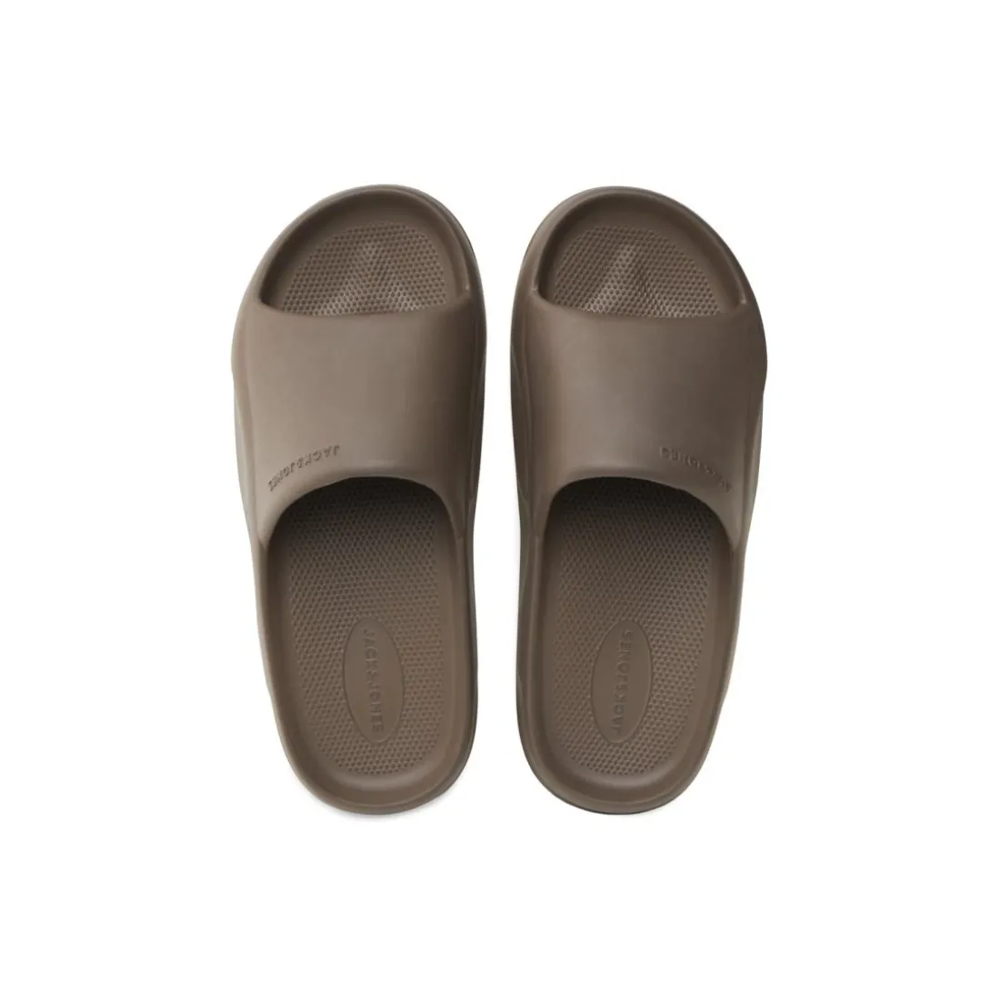 Sandales de bain homme marron synthétique Franz