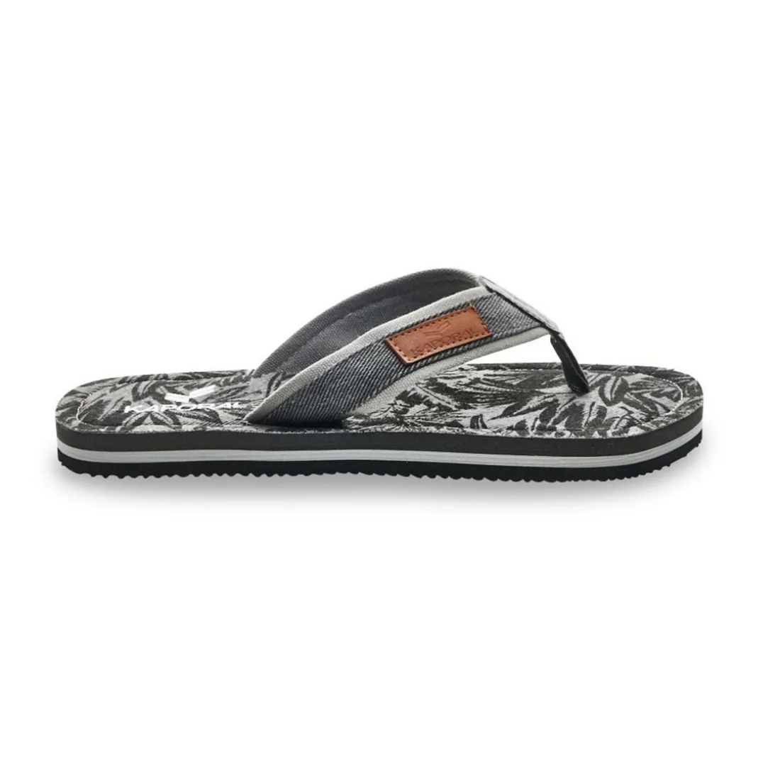 Sandales entre-doigt homme DASTO noir