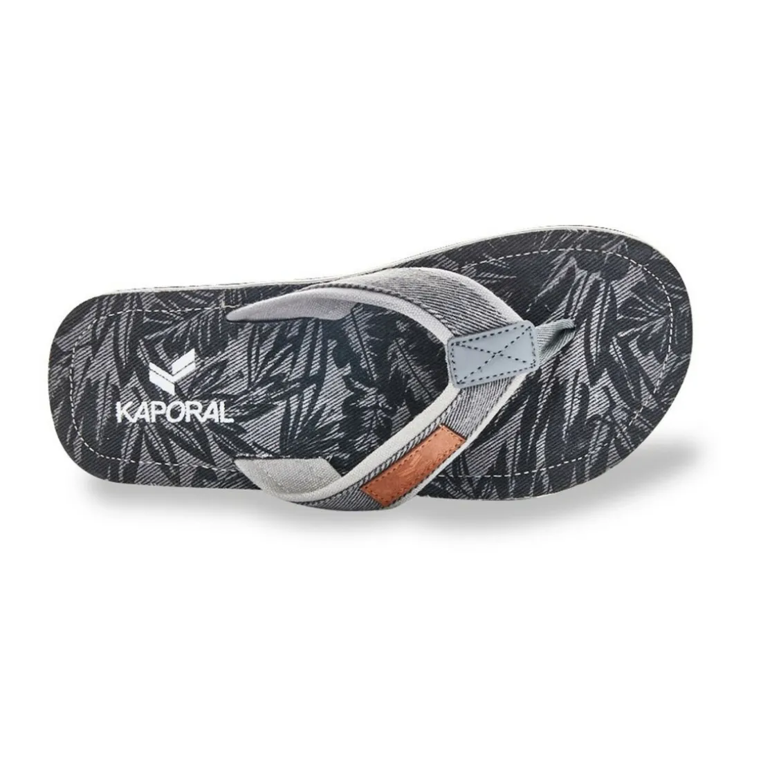 Sandales entre-doigt homme DASTO noir