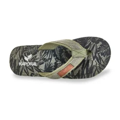 Sandales entre-doigt homme DASTO kaki
