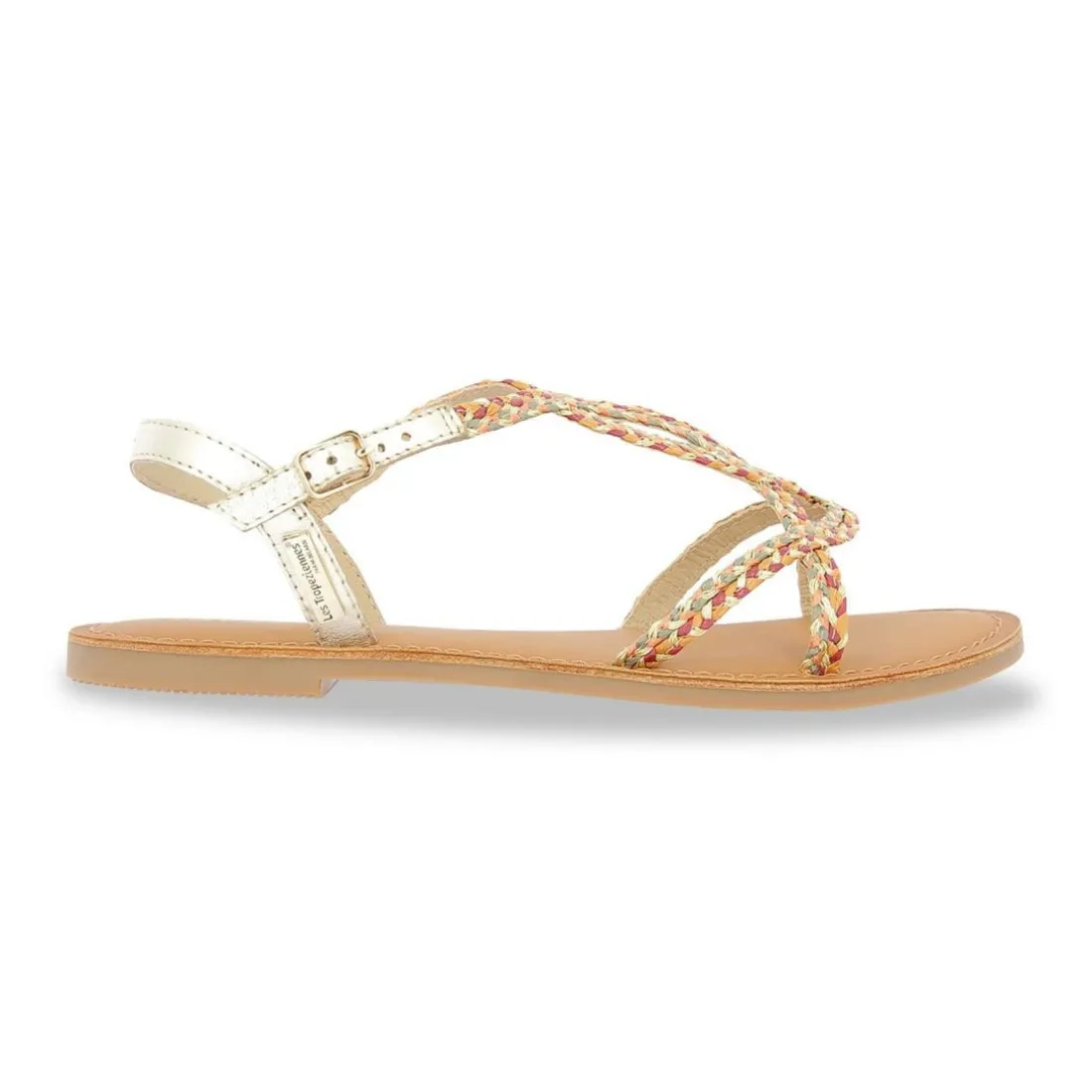 Sandales femme CIMONA kaki en cuir