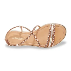 Sandales femme HOMAGE marron en cuir