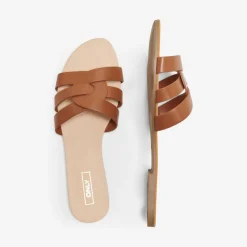 Sandales femme marron clair Cate