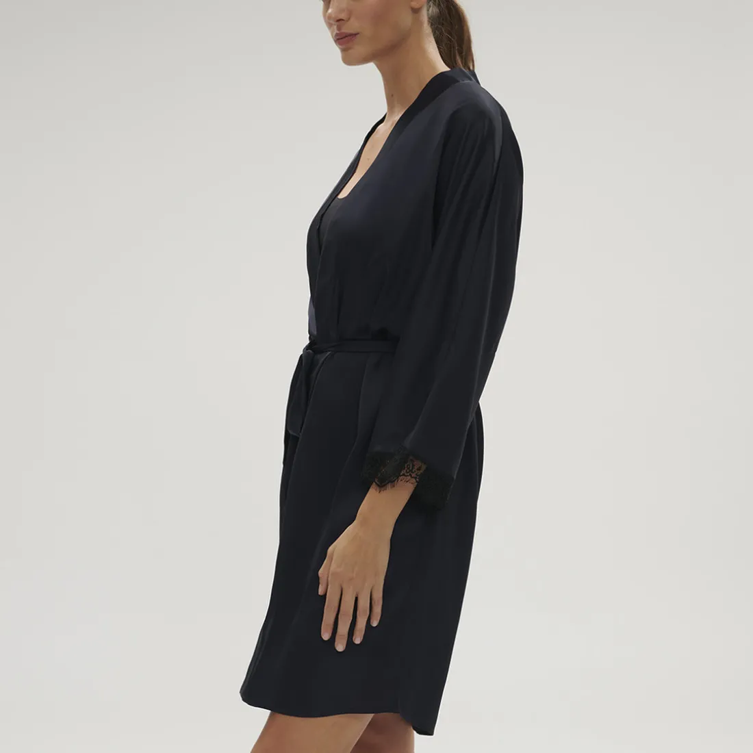 SATIN SECRETS Kimono