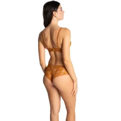Scarlett - Soutien-gorgeà armatures marron