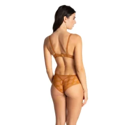 Scarlett - Soutien-gorge corbeille caramel marron
