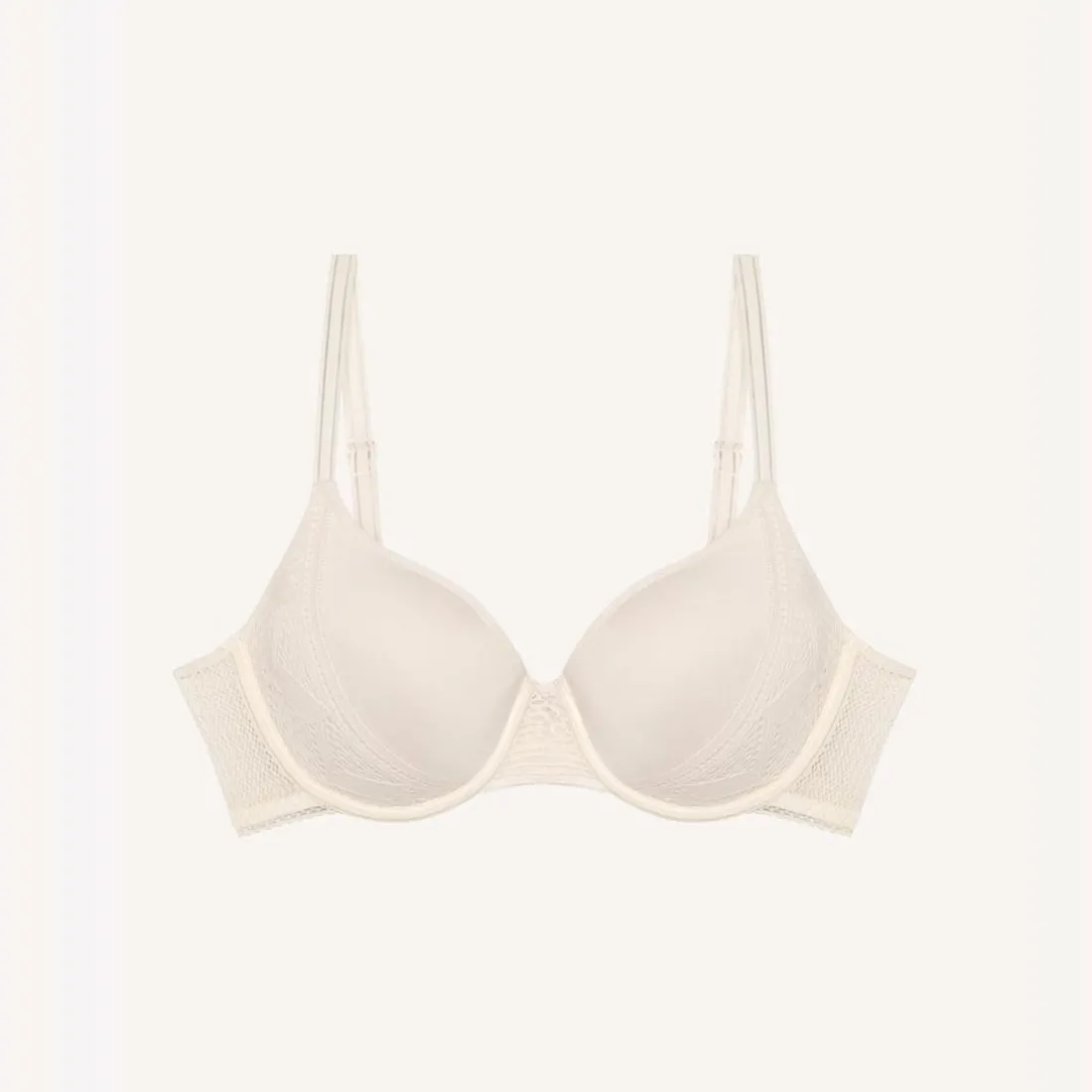 Scarlett - Soutien-gorge corbeille blanc