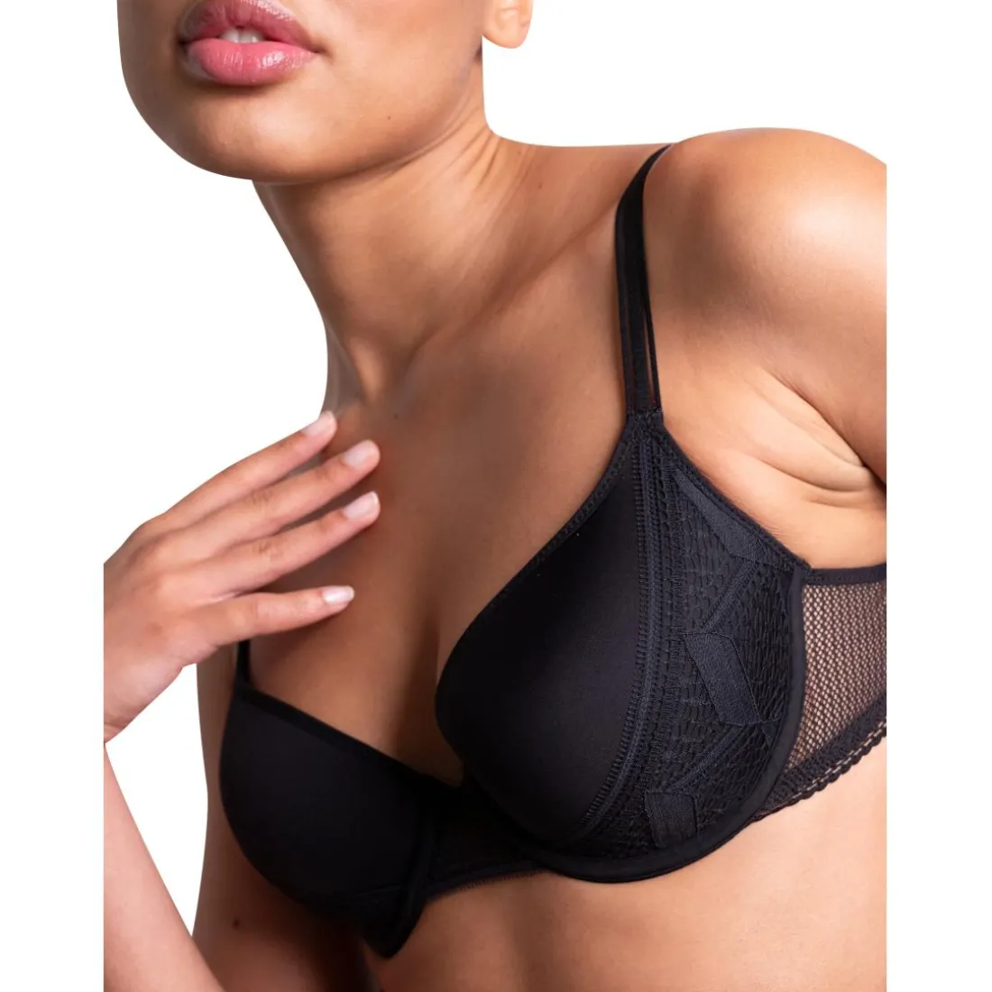 Scarlett - Soutien-gorge corbeille noir