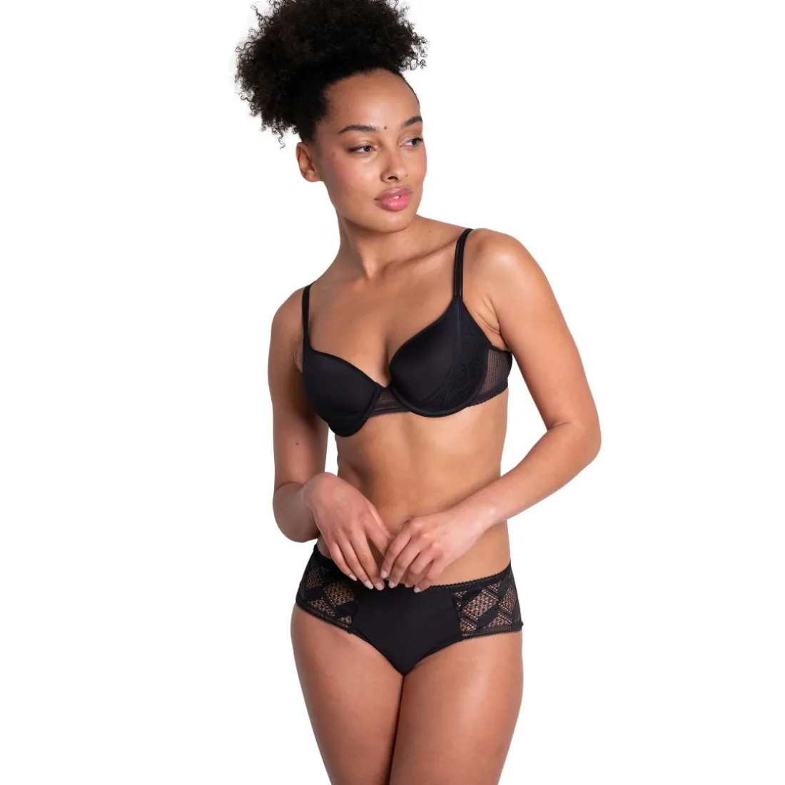 Scarlett - Soutien-gorge corbeille noir