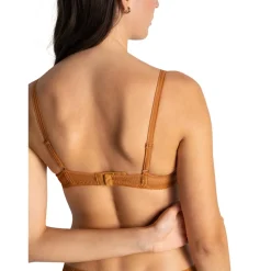 Scarlett - Soutien-gorge plongeant marron