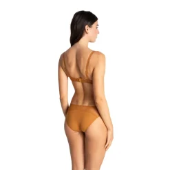 Scarlett - Soutien-gorge plongeant marron