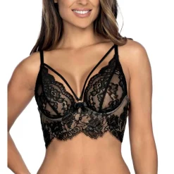 Semi-corset - Noir/Beige Axami lingerie