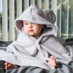 Serviette / Cape de Bain 0-5 ans Pearl Grey