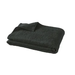 Serviette de bain uni en micro-coton 600 gr/m² - Anthracite