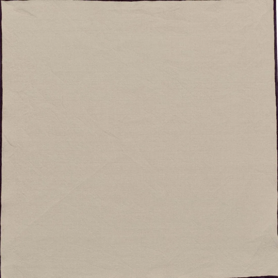 Serviette de table recyclée Grace Ficelle 40 x 40