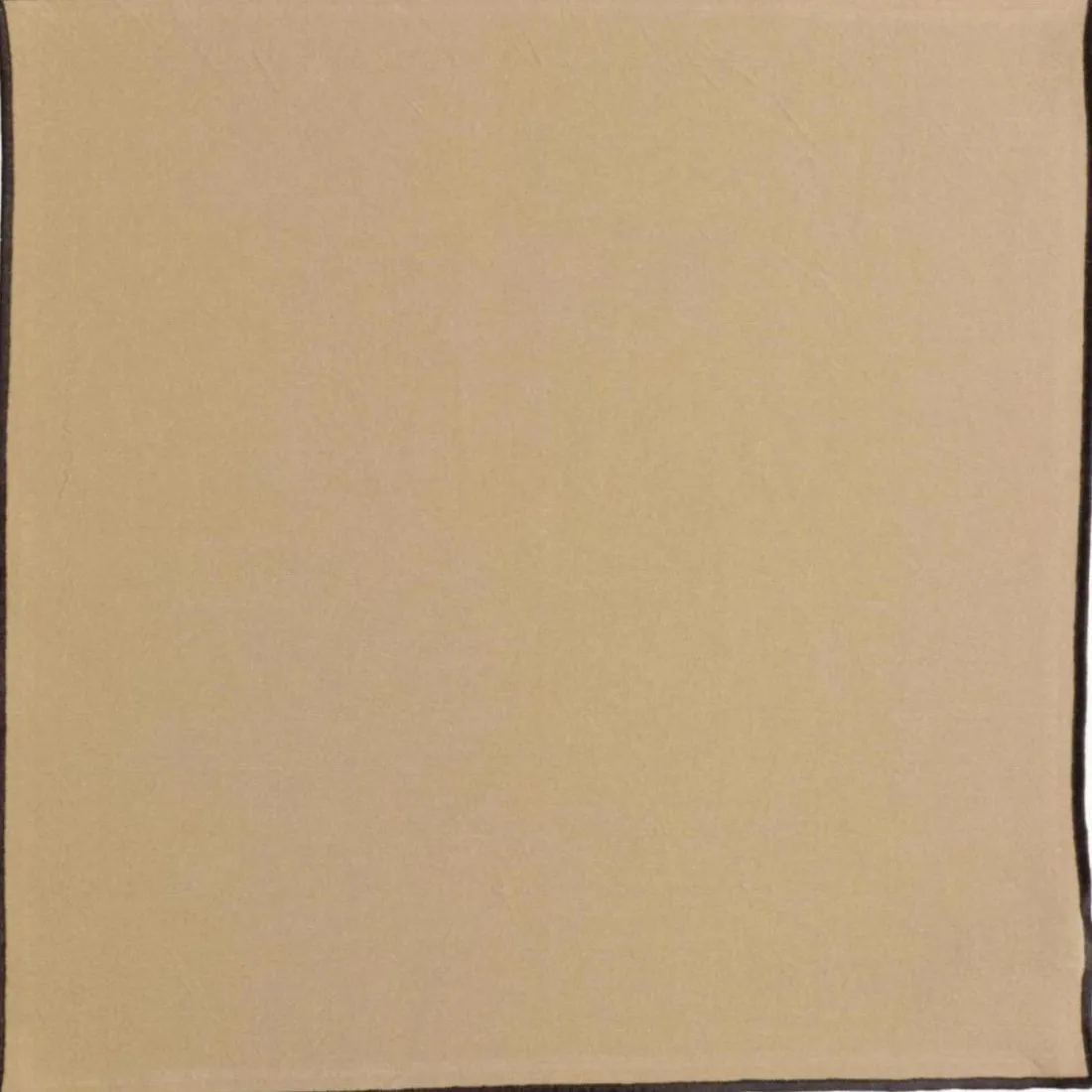 Serviette de table recyclée Grace Camel 40 x 40