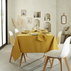 Serviette de table unie en polylin, Made in France, LA LILLOISE Safran