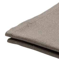 Serviette de table unie en polylin, Made in France, LA LILLOISE Poivre