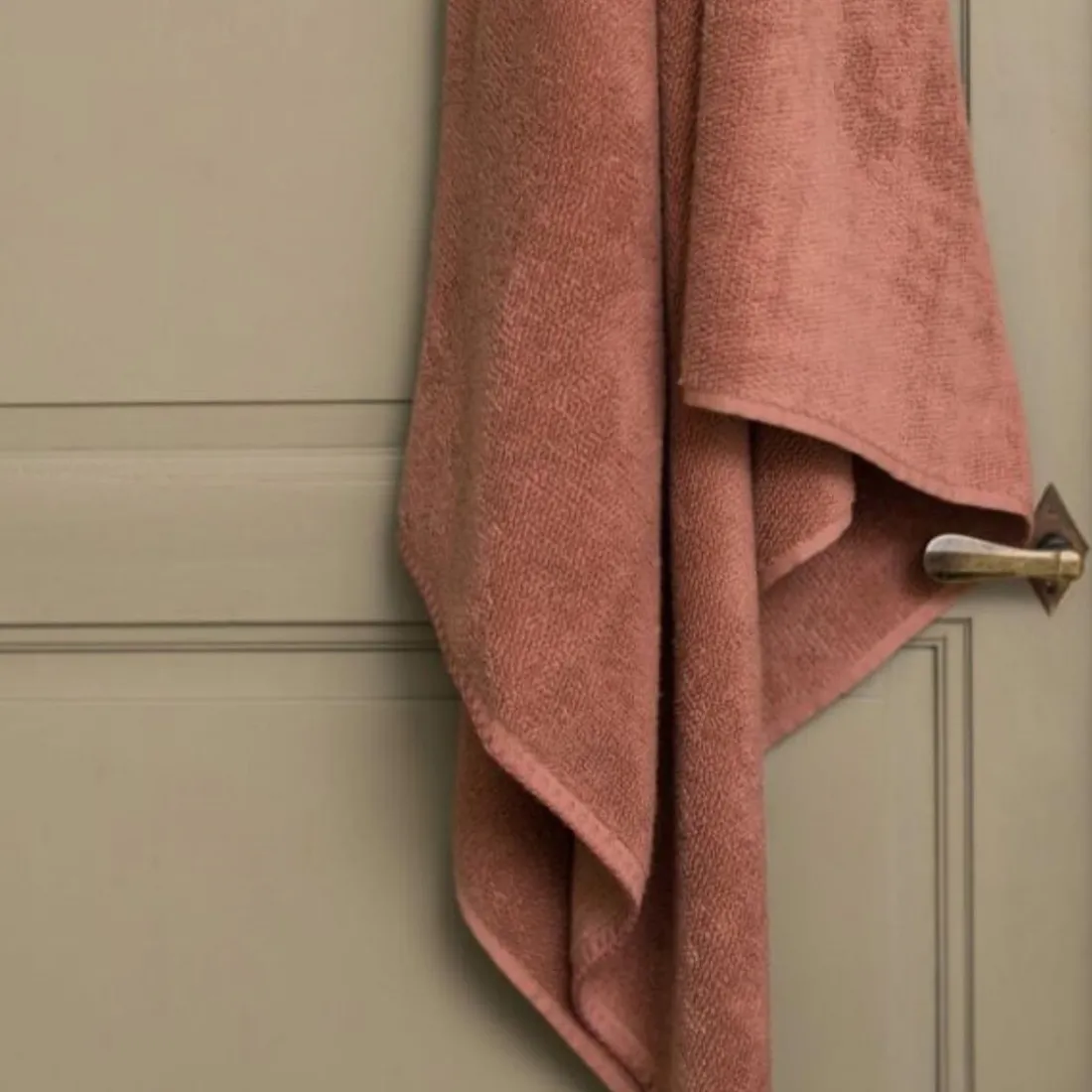 Serviette de toilette Bora Terracotta 50 x 100