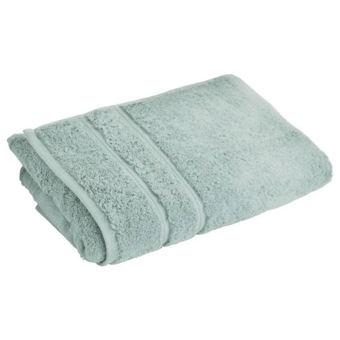 Serviette d'invité COTON D'EGYPTE en coton bleu opaline