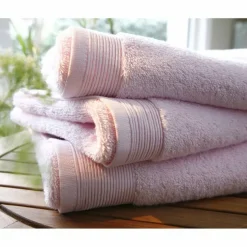 Serviette invité micro-coton 600 gr/m² Pétale