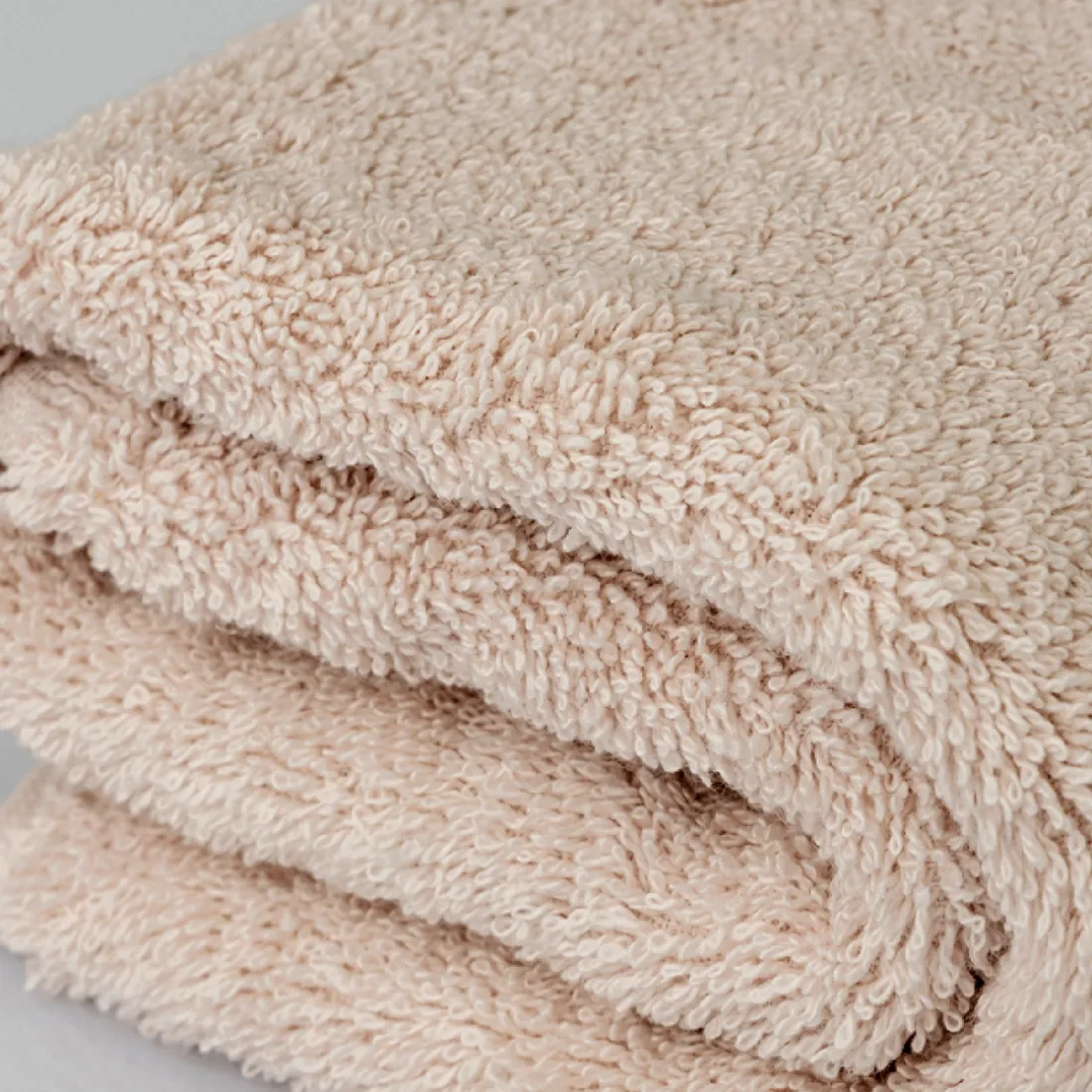 Serviette invité RANGER 620 g/m² - 40x60 + Serviette 56 x 100 cm - Praline