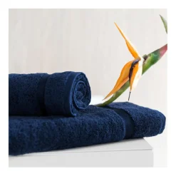 Serviette invité RANGER 620 g/m² - 40x60 + Serviette 56 x 100 cm - Bleu marine