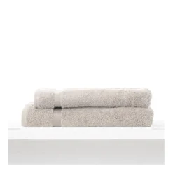 Serviette invité RANGER 620 g/m² - 40x60 + Serviette 56 x 100 cm - Gris pierre