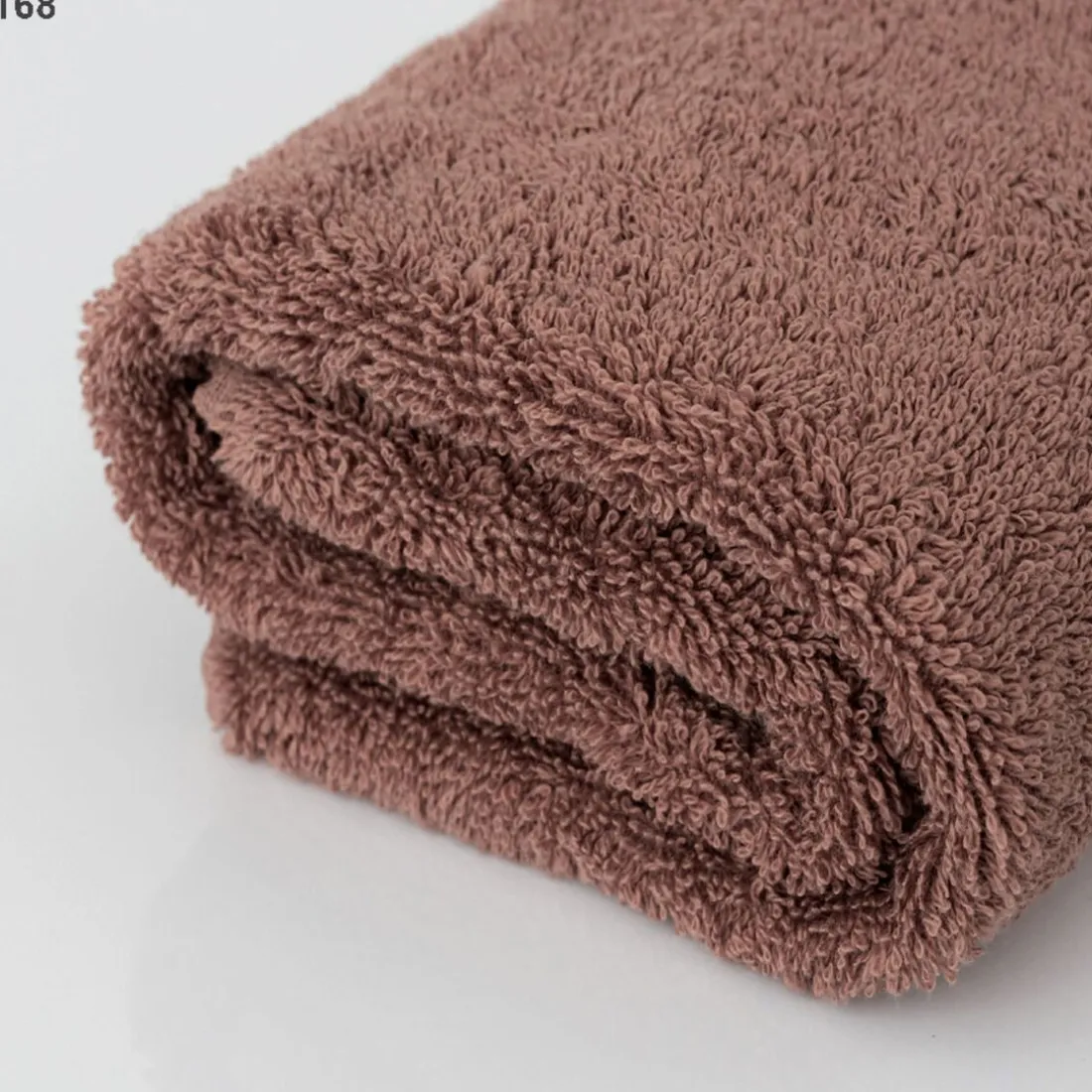 Serviette invité RANGER 620 g/m² - 40x60 + Serviette 56 x 100 cm - Marron glacé