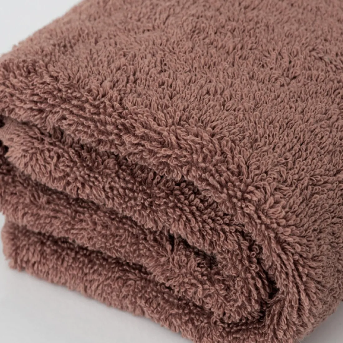 Serviette invité RANGER 620 g/m² - 40x60 + Serviette 56 x 100 cm - Marron glacé
