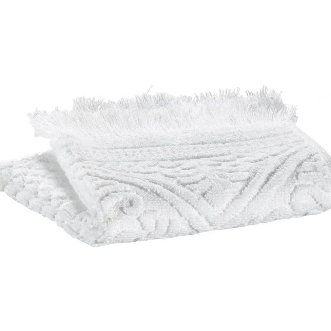 Serviette invité Zoé Neige 30 x 50