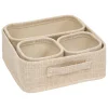 Set 4 paniers beige