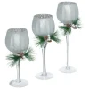 Set 3 Verres a pied branches