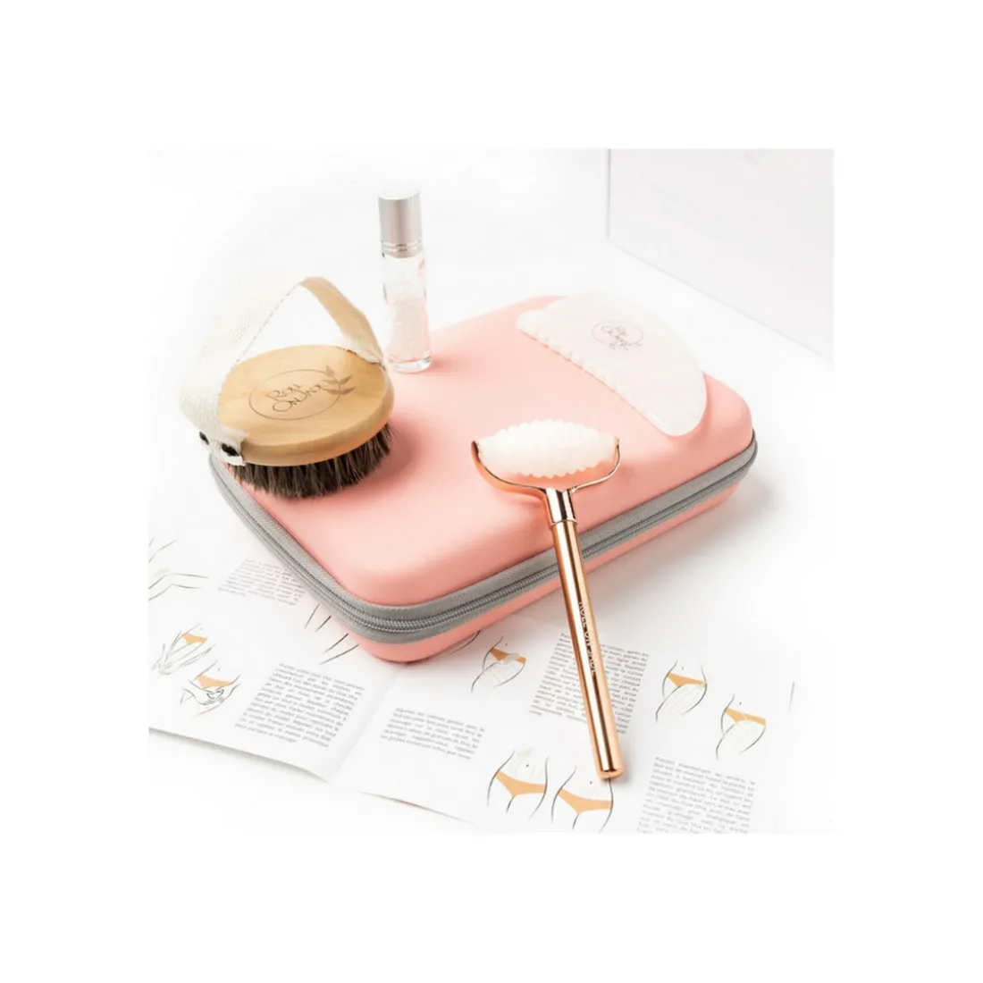 Set Anti Graisse Fermeté en Quartz Cristal