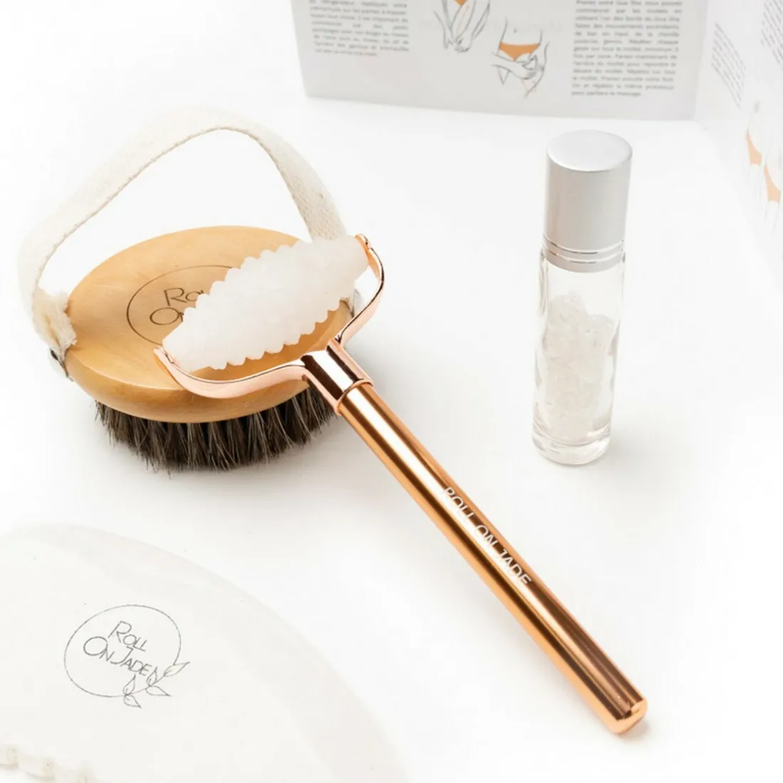 Set Anti Graisse Fermeté en Quartz Cristal