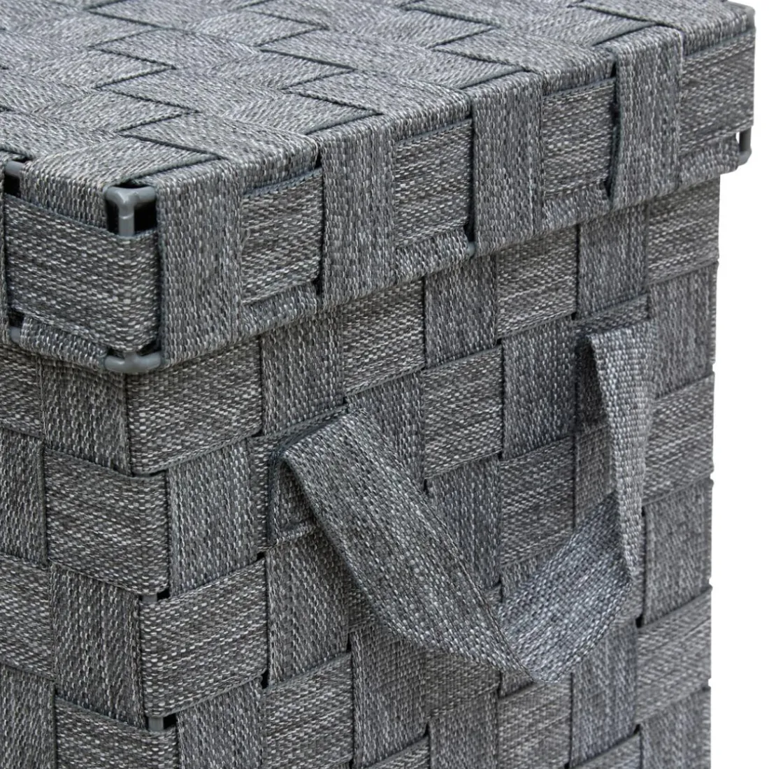 Set de 2 paniers Lise gris