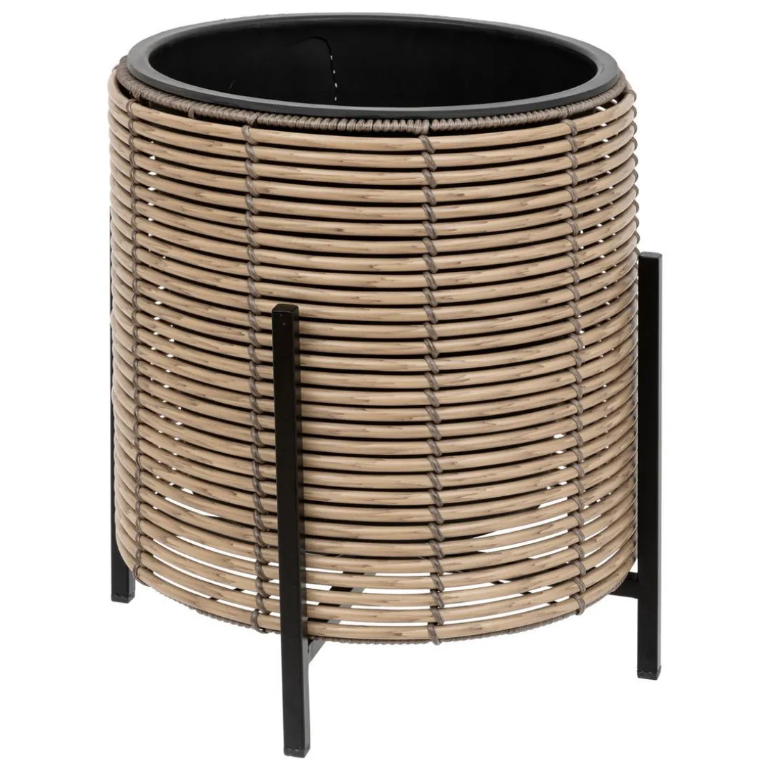Set de 3 pots sur pieds CAM - beige