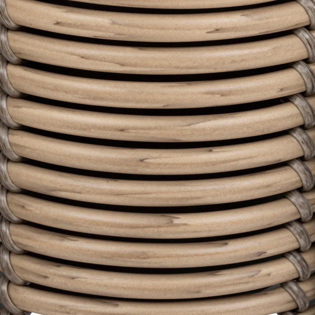Set de 3 pots sur pieds CAM - beige