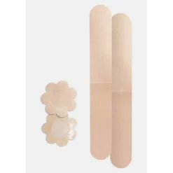 Set de rouleau adhésif et paire de cache-tétons - Beige MAGIC bodyfashion