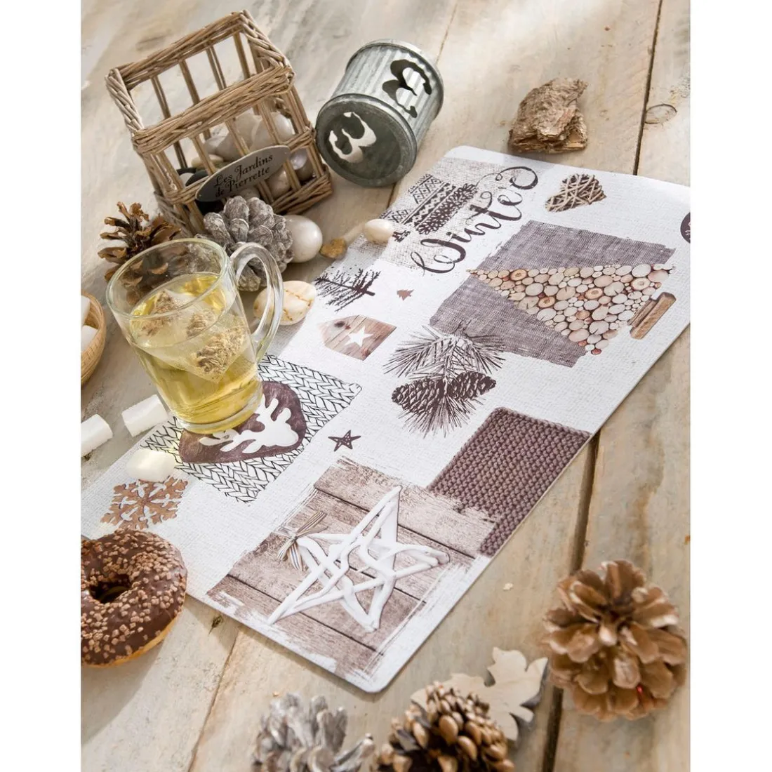 Set De Table Calimousse WINTER Multicolore 5 cm