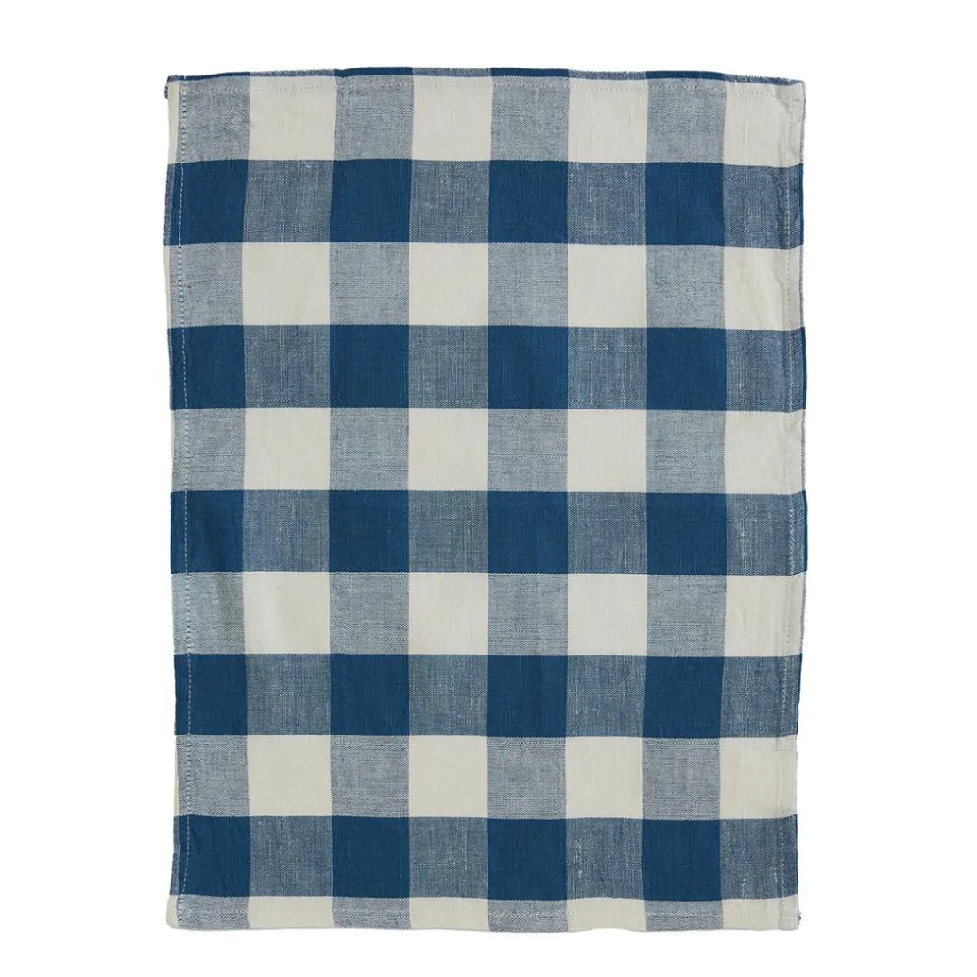 Set de table en métis, EMILE-Bleu moyen-30 x 45 cm